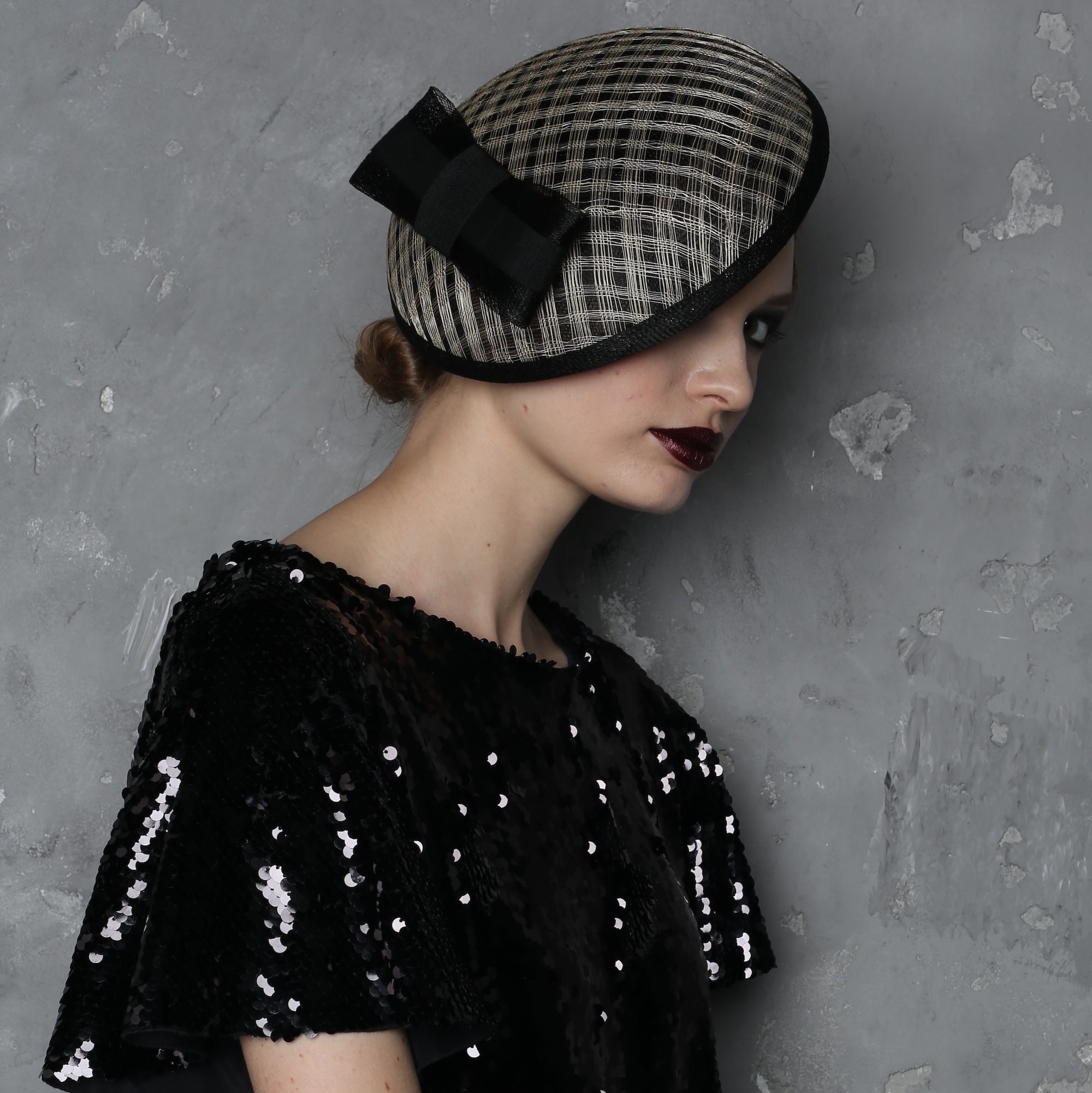 Bow fascinator hat - Divahats boutique