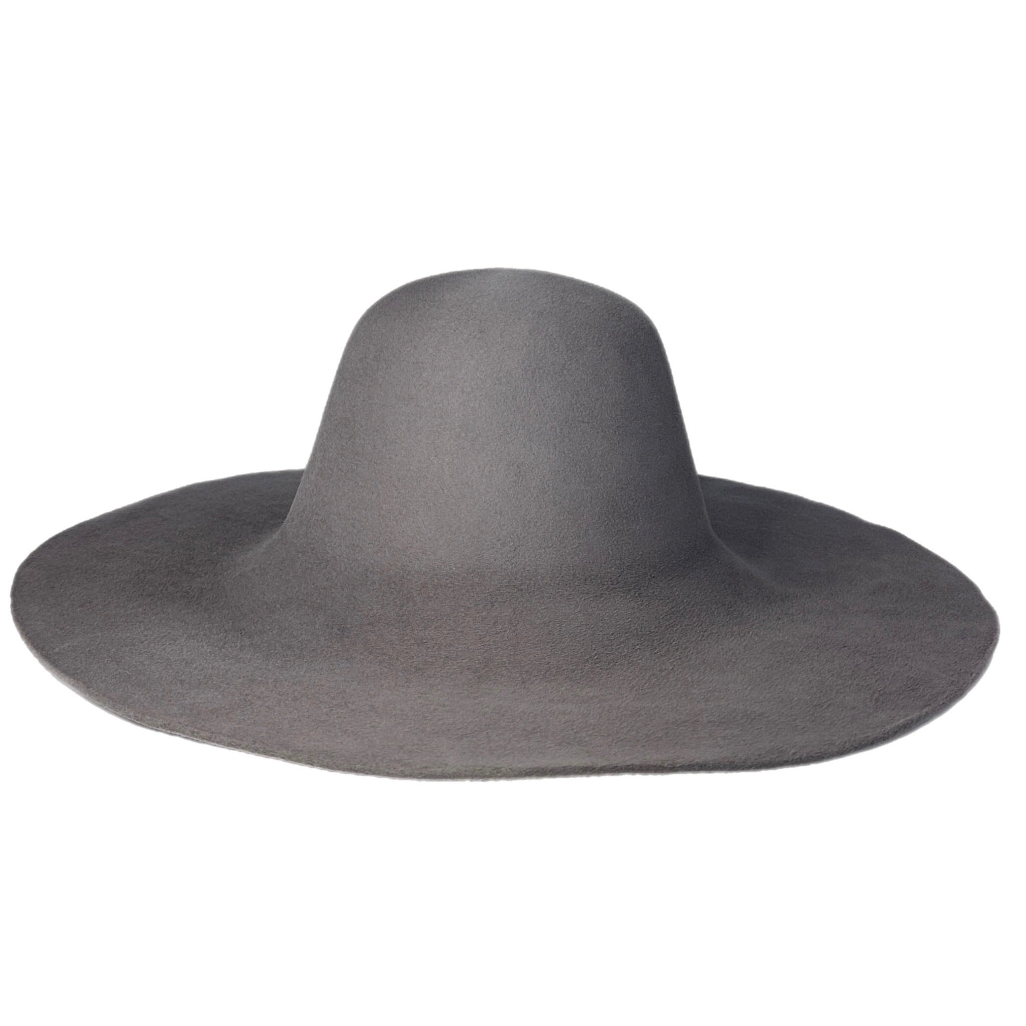 200g Rabbit Fur Felt Hat Body: Stiffened Western Hat Blank for Millinery