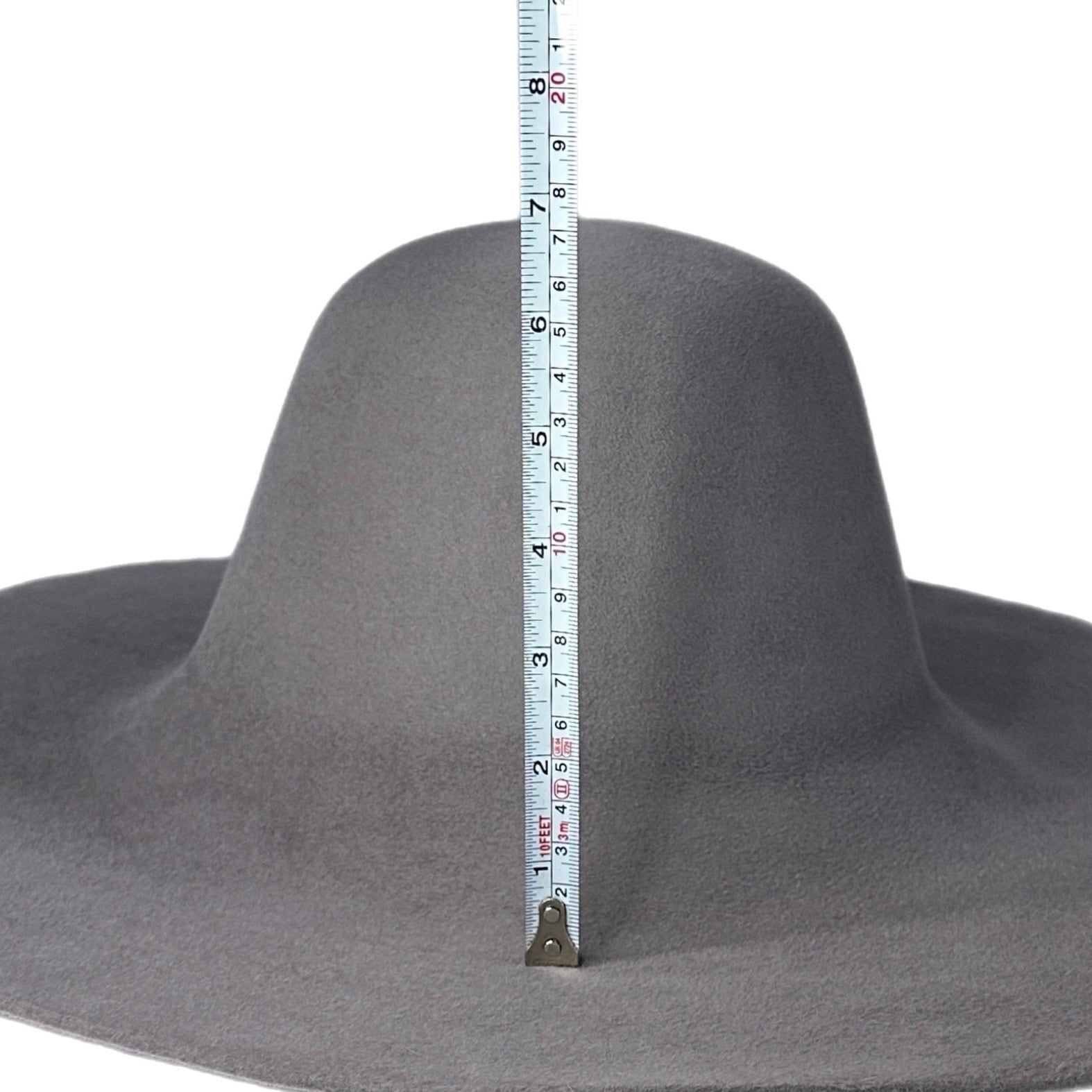 200g Rabbit Fur Felt Hat Body: Stiffened Western Hat Blank for Millinery