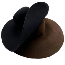 Load image into Gallery viewer, Fur Felt Capelines High-Quality Floppy Brim Smooth Finish