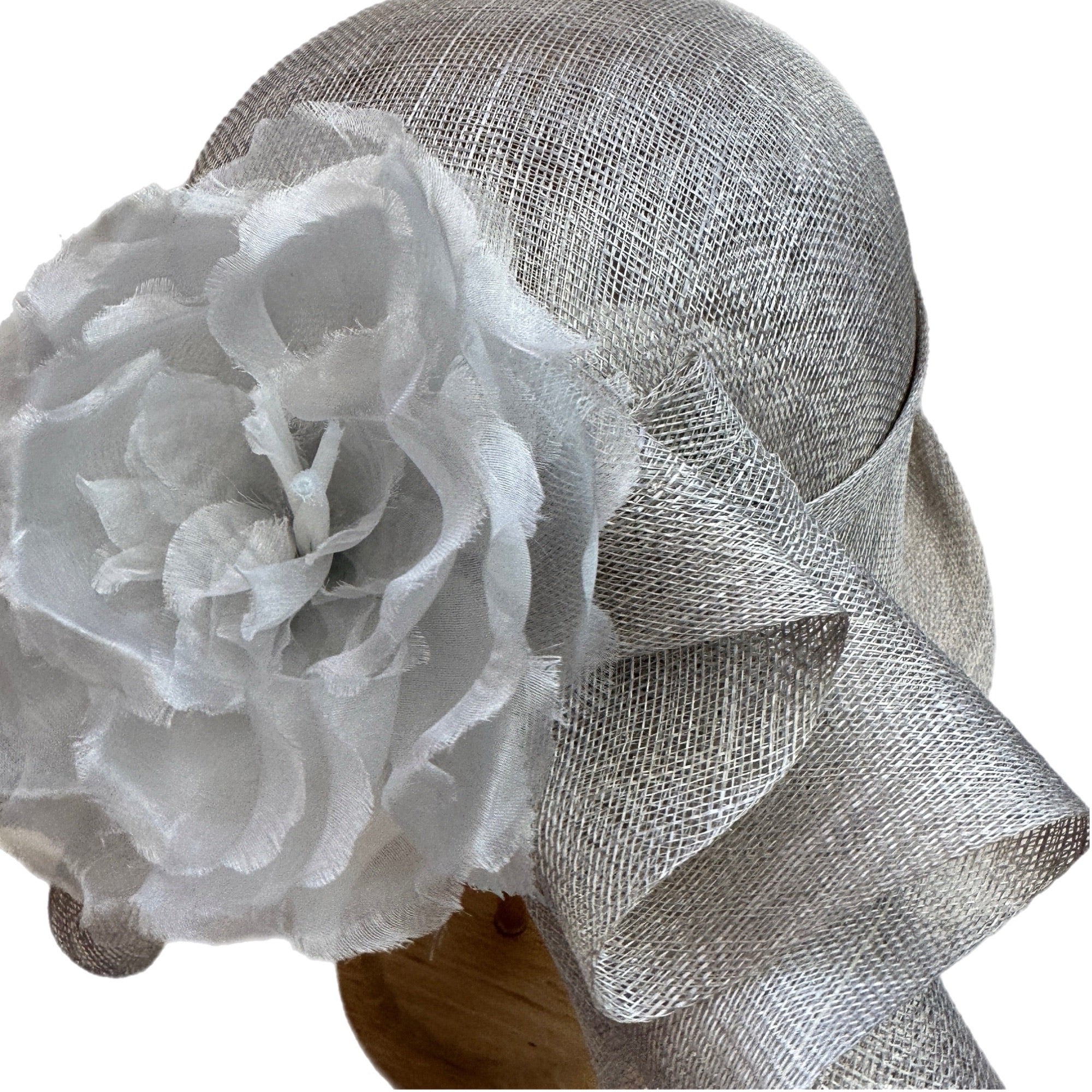 Fascinating Hat with Rose Derby Wedding Headwear