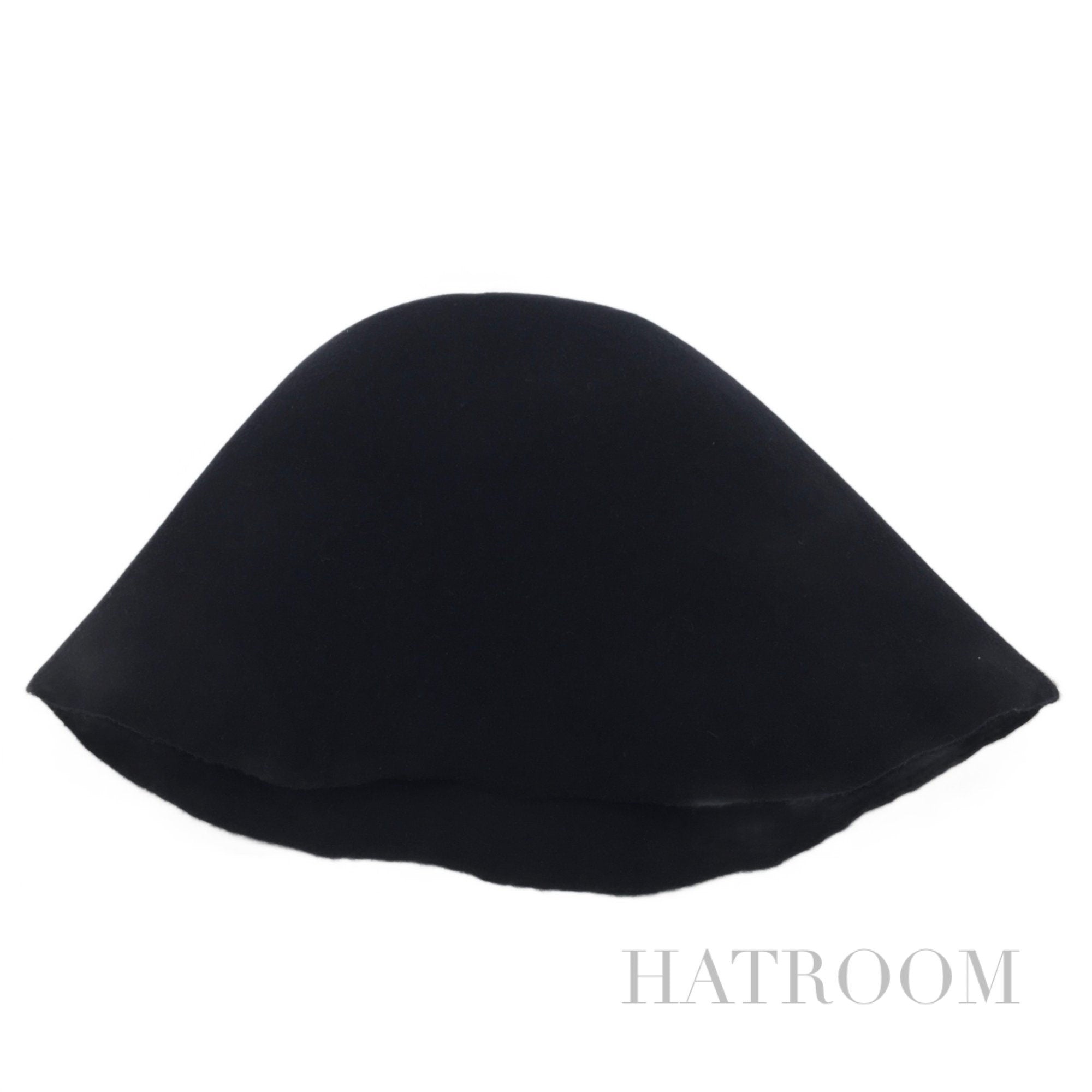 Set of 6 pcs Wool Felt Cone Hat Bodies for Millinery and Hat Making