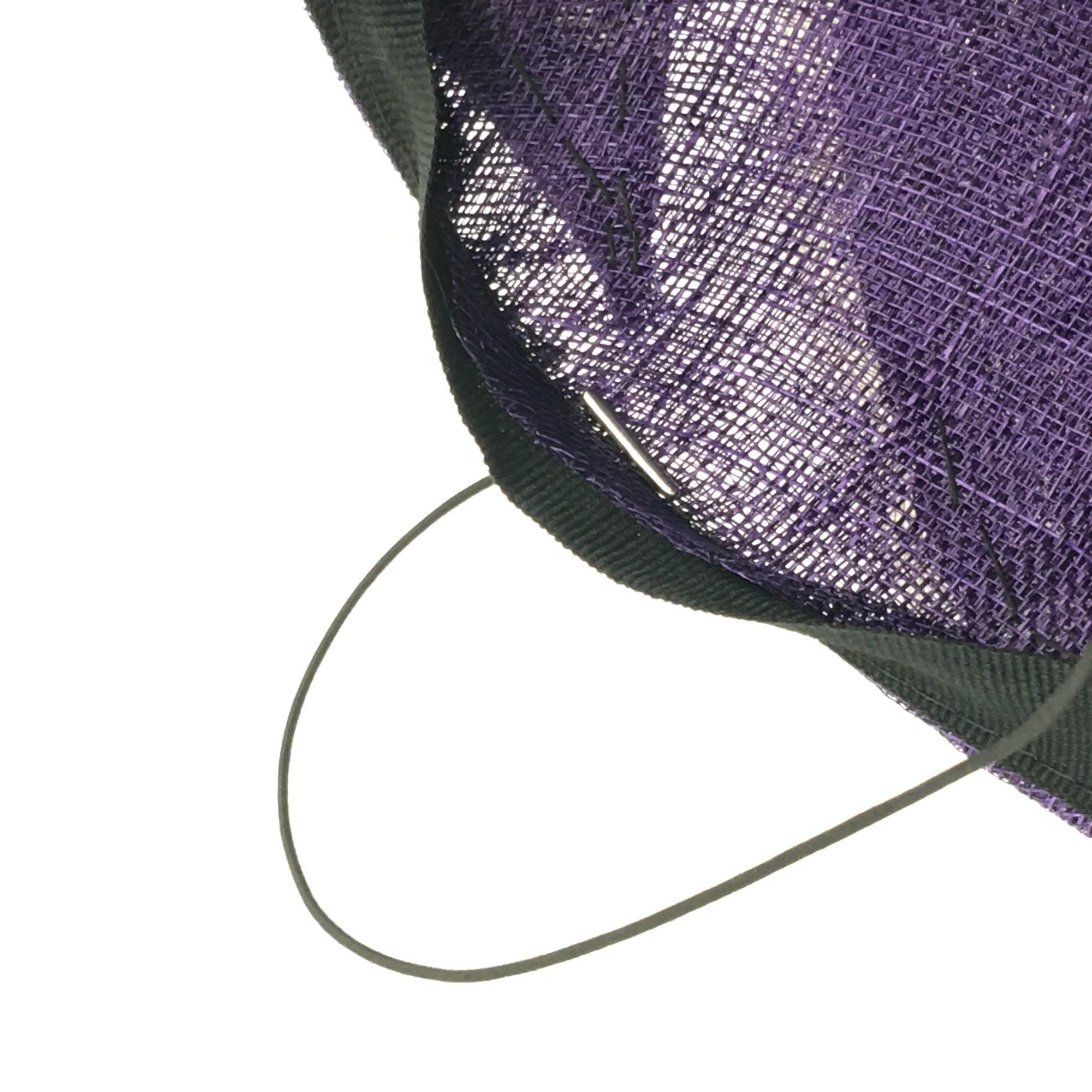 Millinery Elastic Cord with Metal Barbs Set in Three Colors