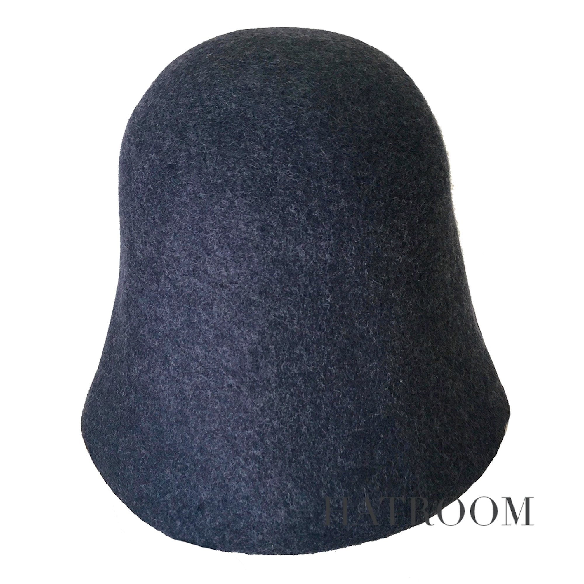 Melange Wool Felt Cone Hat Bodies