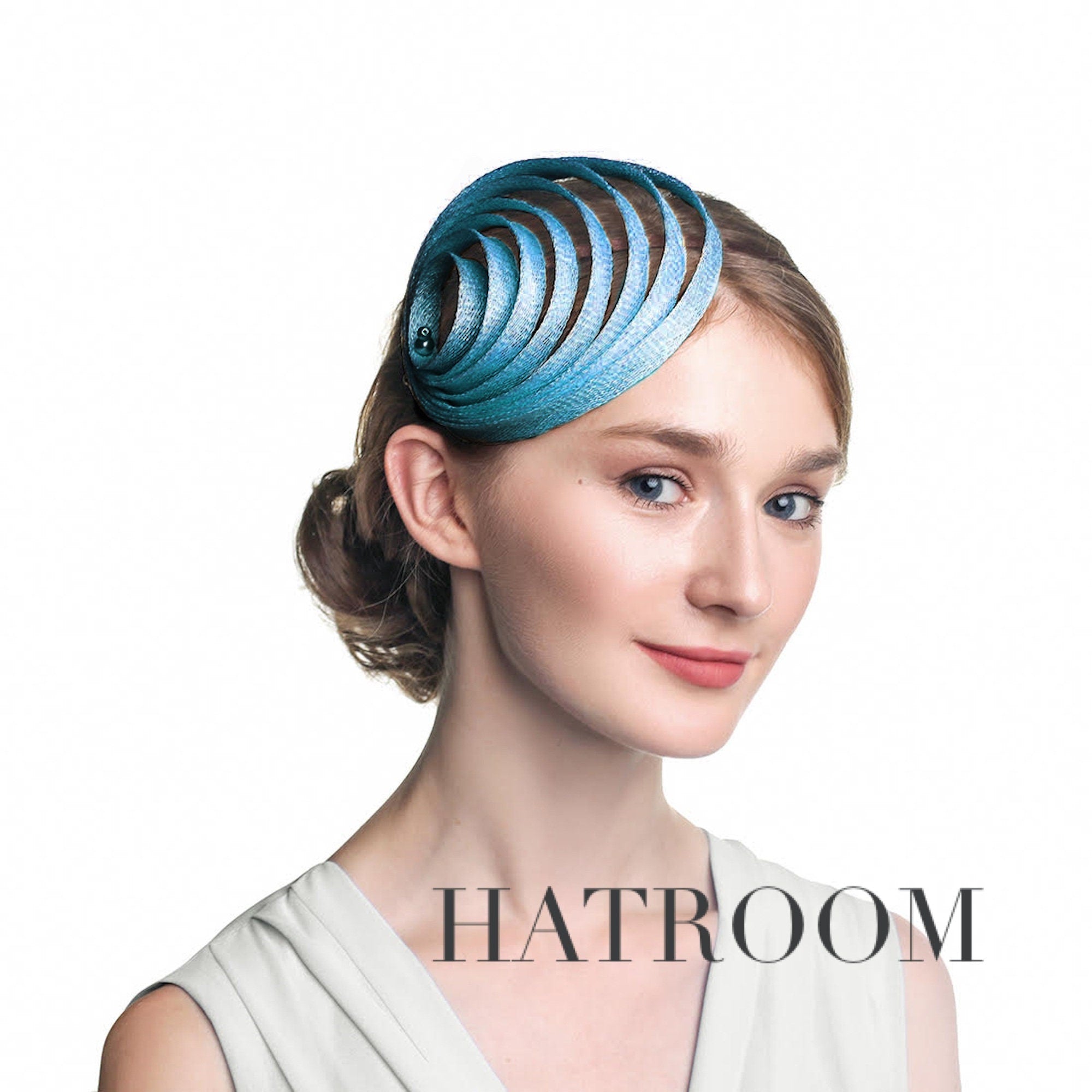 Women Fascinator Cocktail Wedding Tea Party Church Hat