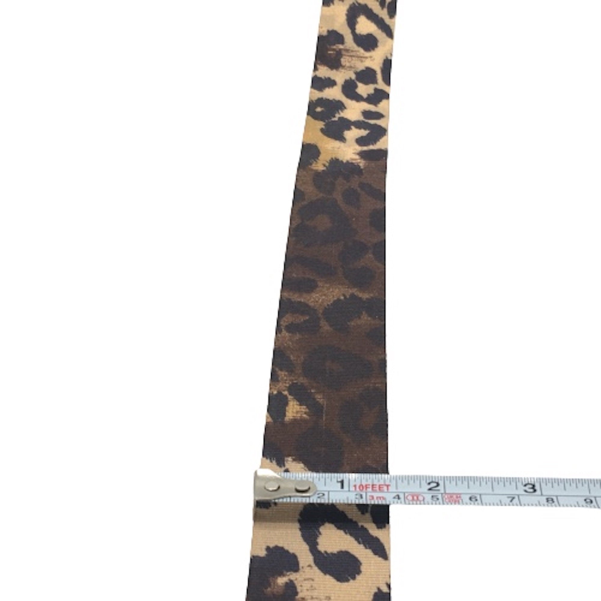 1,58 inch (40mm) Animal Print Millinery Grosgrain Ribbon - 1yard
