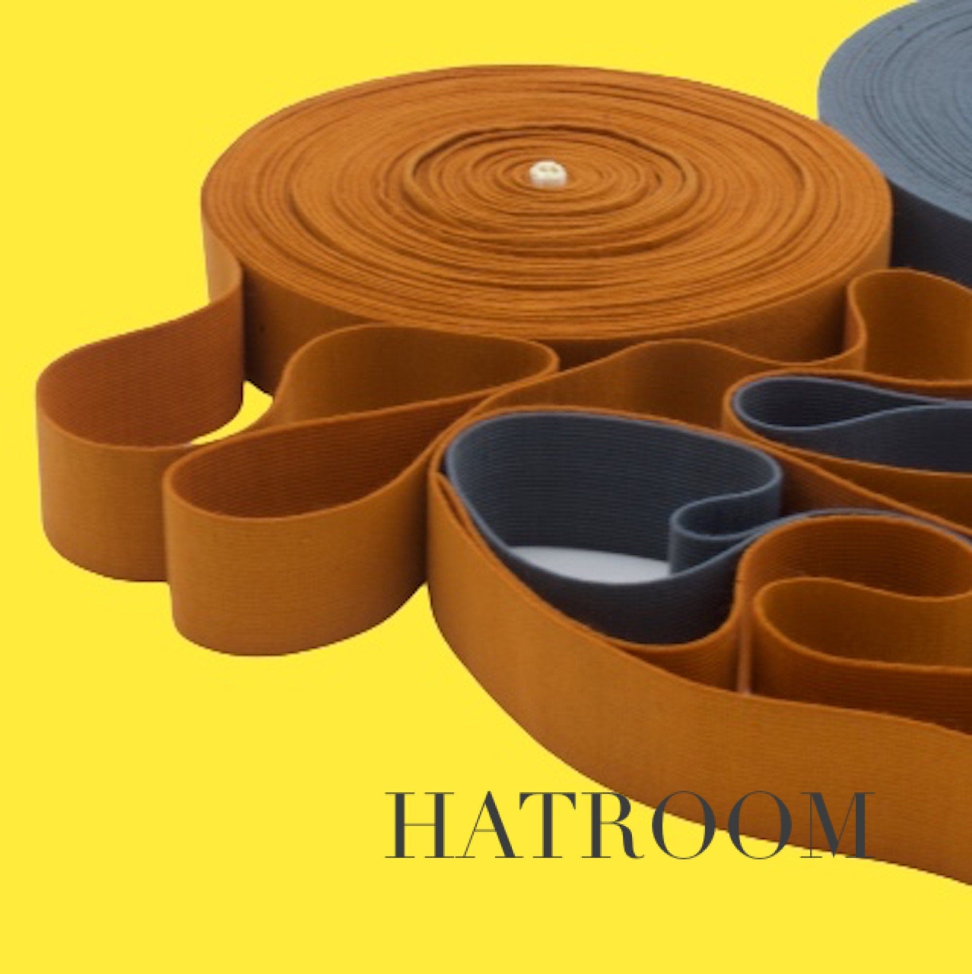 Elastic Ribbon: Millinery Hat Trimming & Crafts, 30mm x 1 Yard