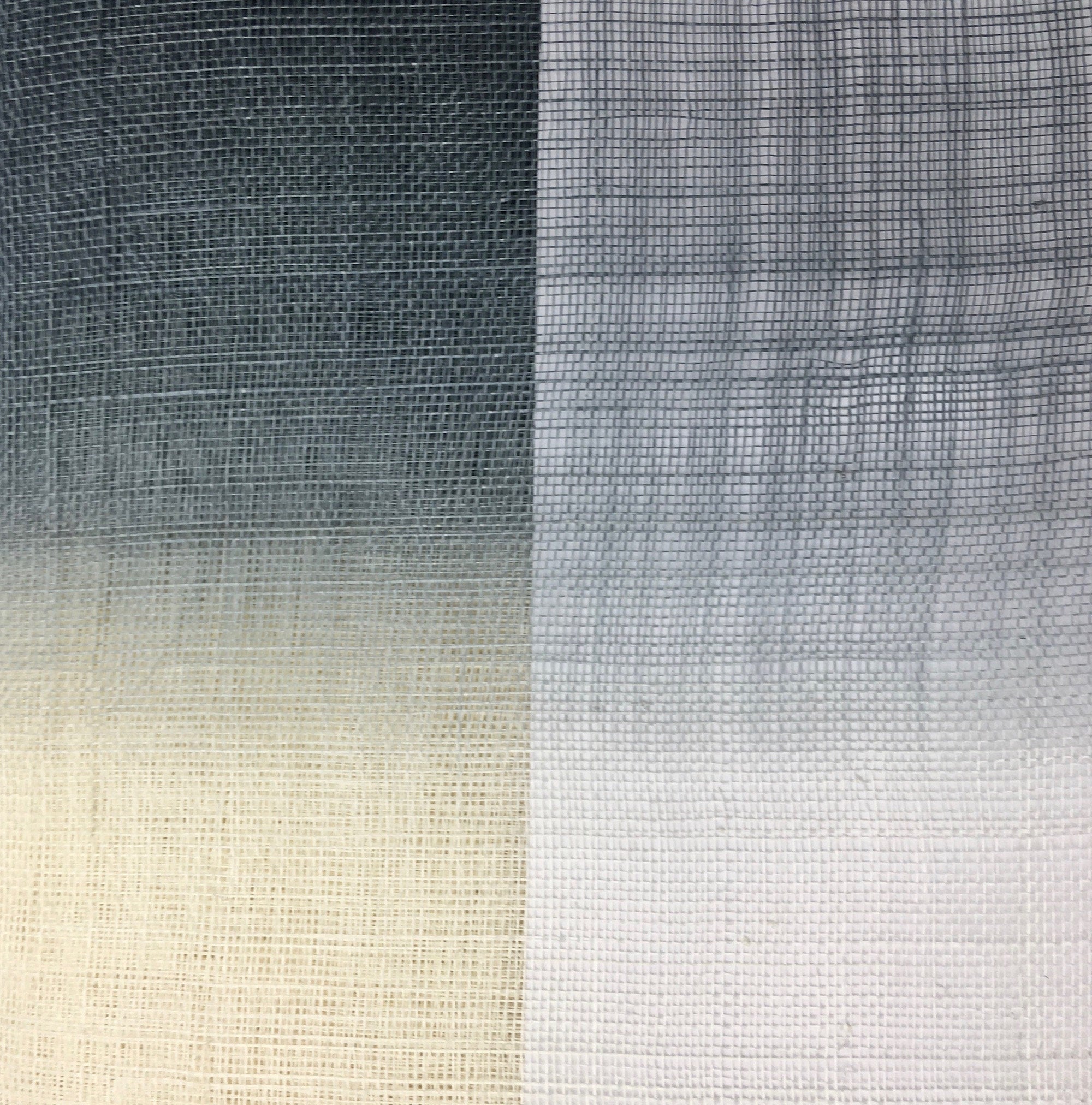 degrade sinamay fabric