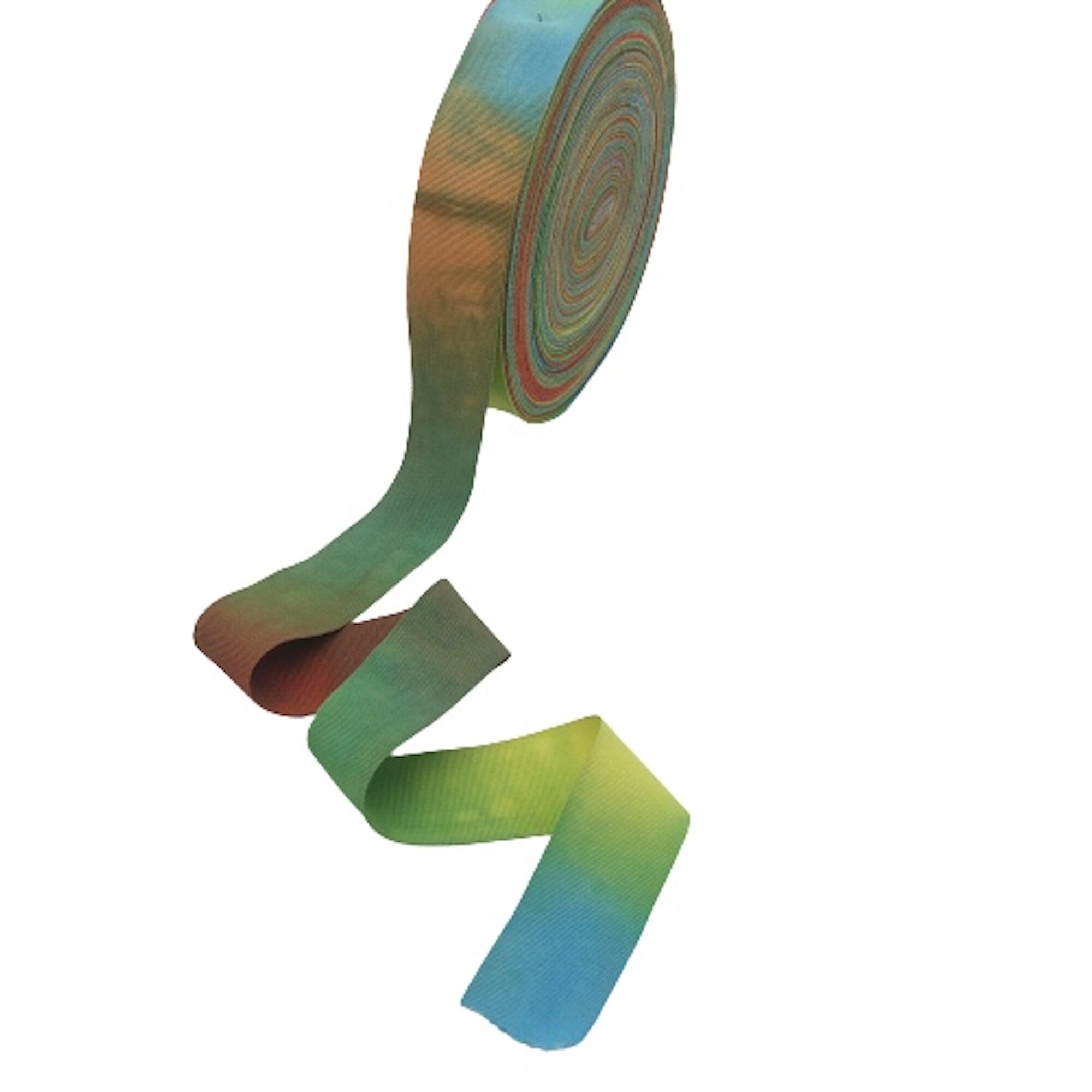 5 yards Multicolored Rainbow Millinery Grosgrain Ribbon -1,58 inch (40mm)