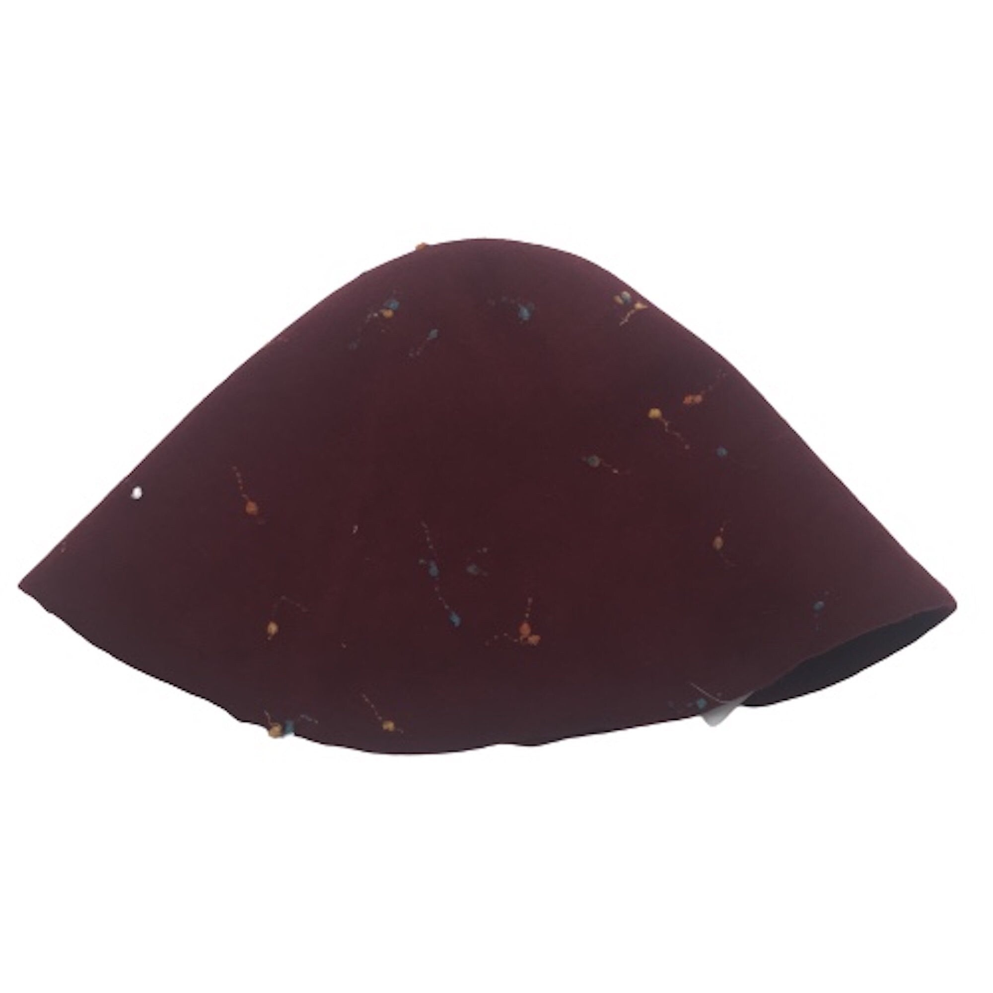 Felt Hat Bodies Cones Stitched Colored Thread for Hat Making