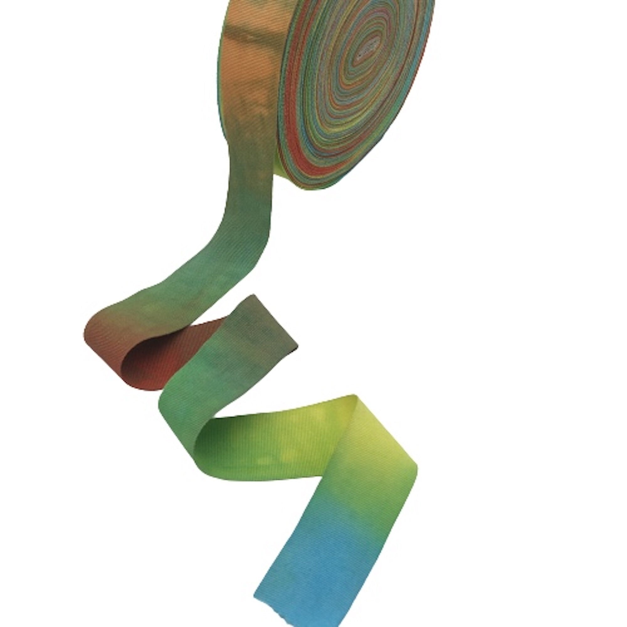 5 yards Multicolored Rainbow Millinery Grosgrain Ribbon -1,58 inch (40mm)