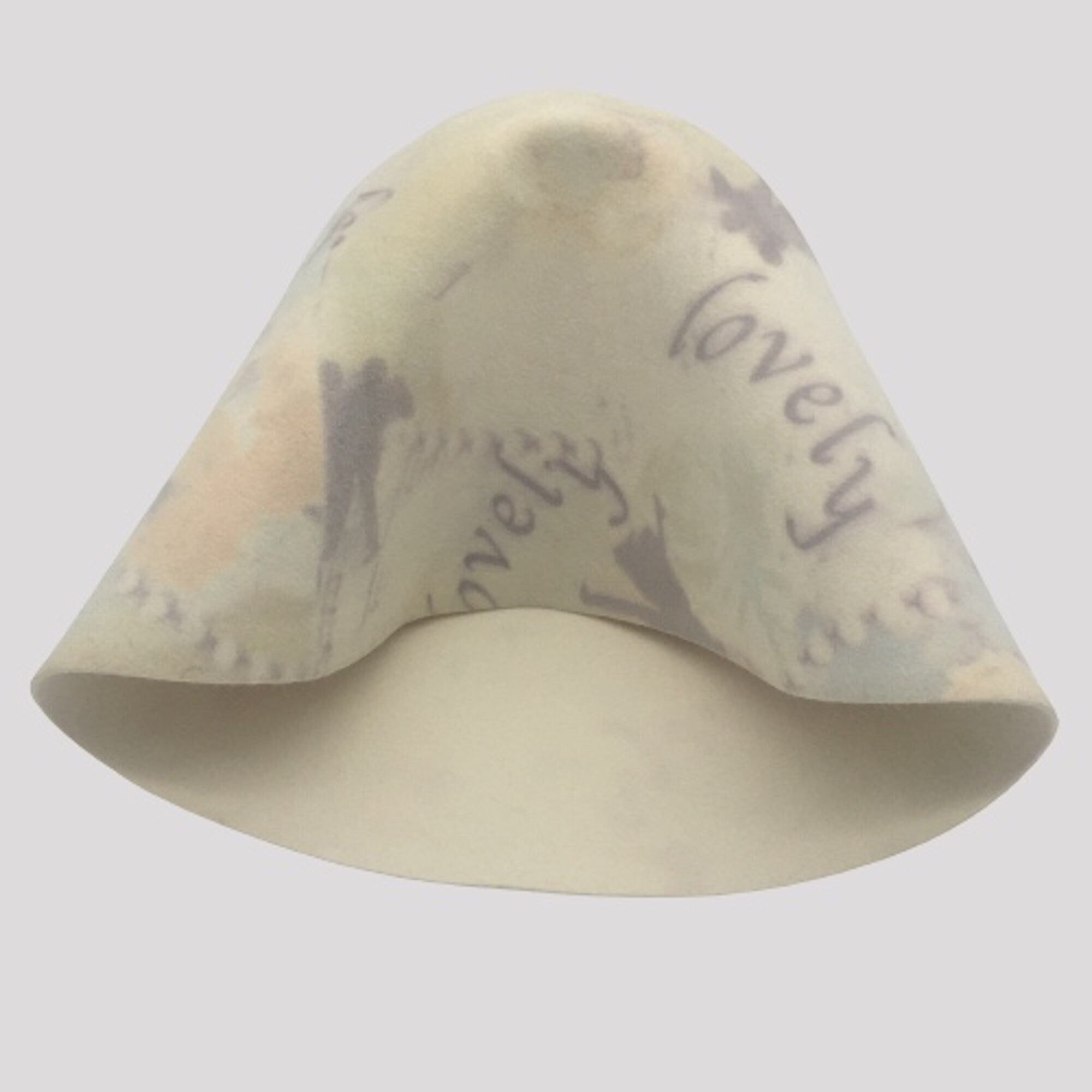 Fur Felt Hat Bodies Printed for Hat Making