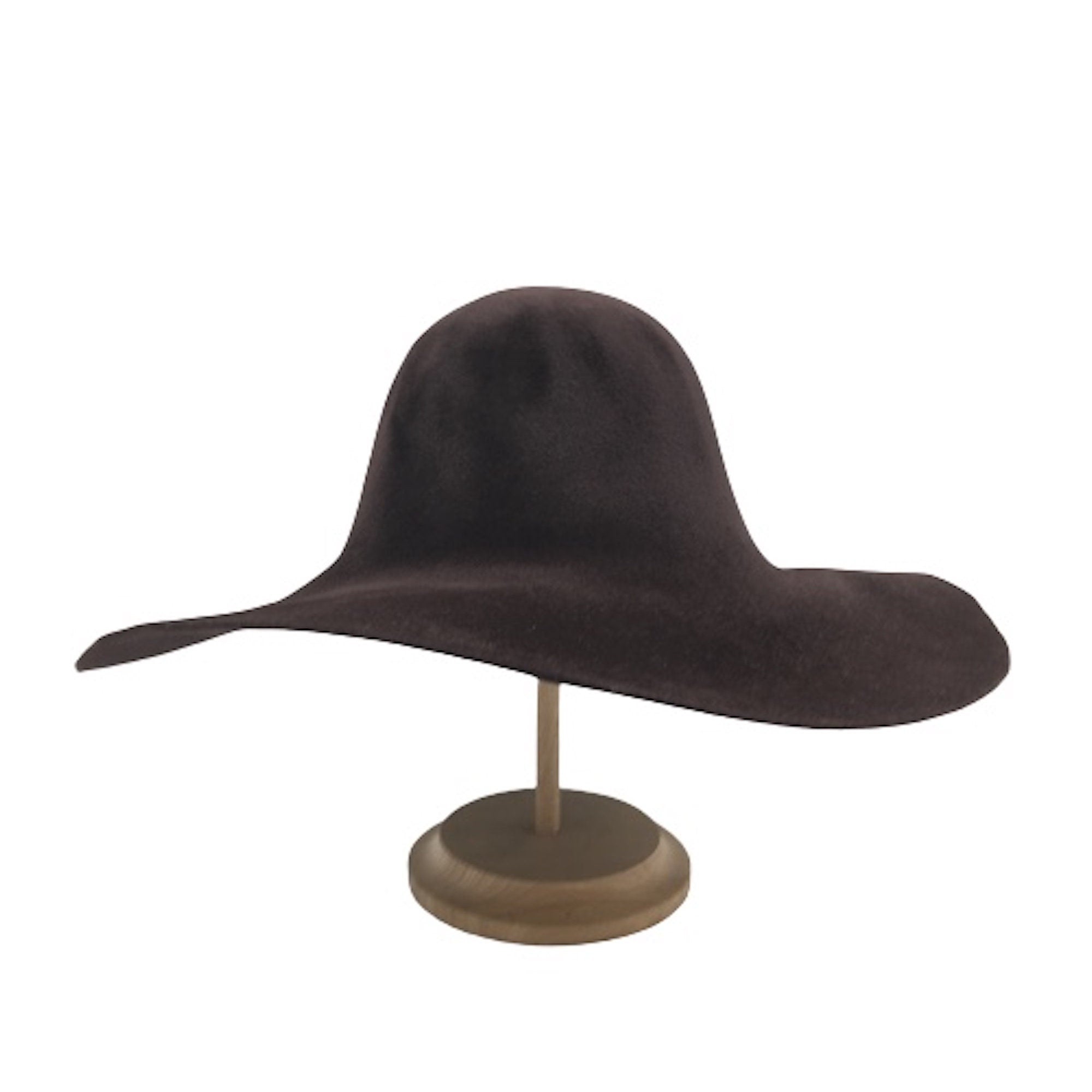 Rabbit Fur Felt Capeline Hat Bodies Velour for Hat Making