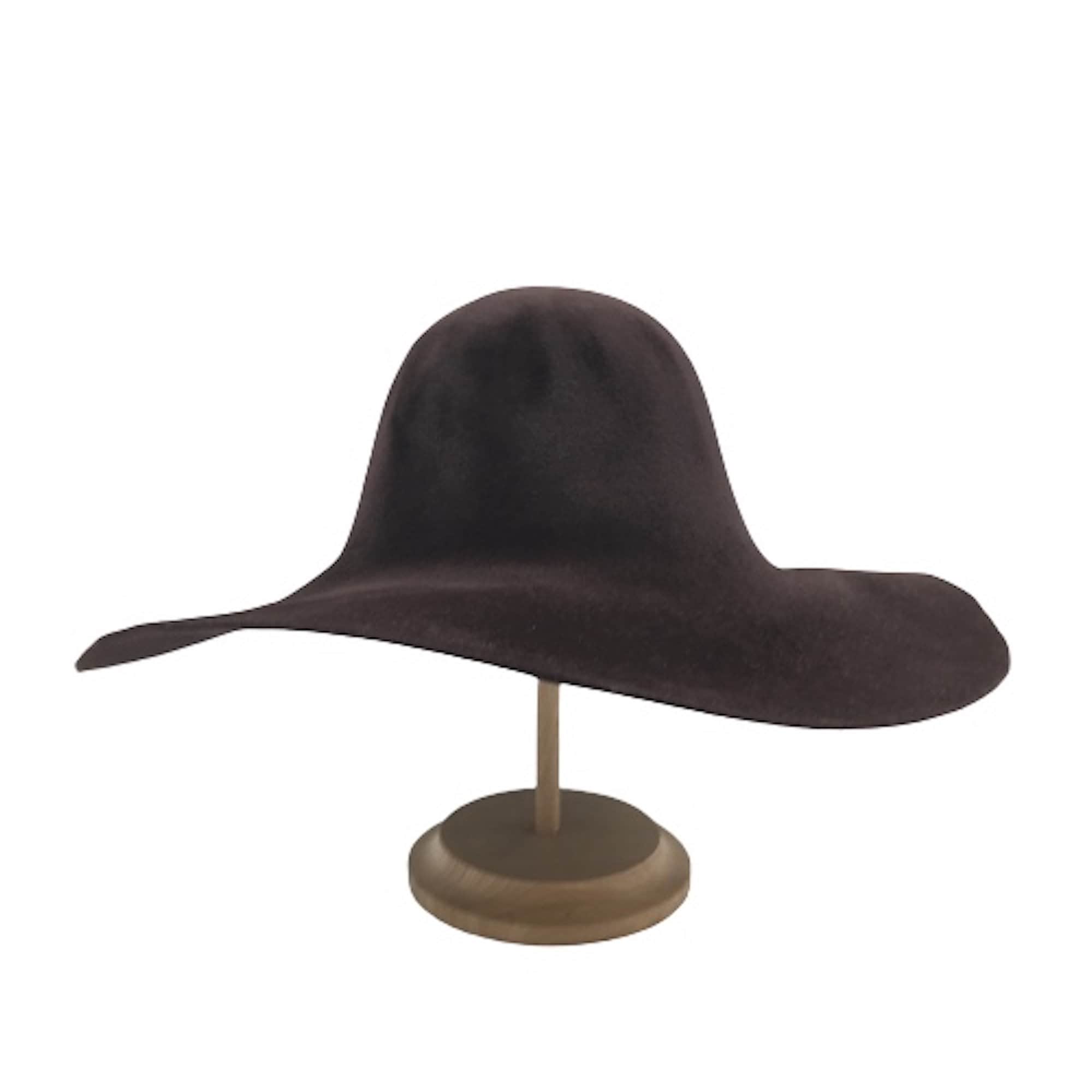Rabbit Fur Felt Capeline Hat Bodies Velour for Hat Making