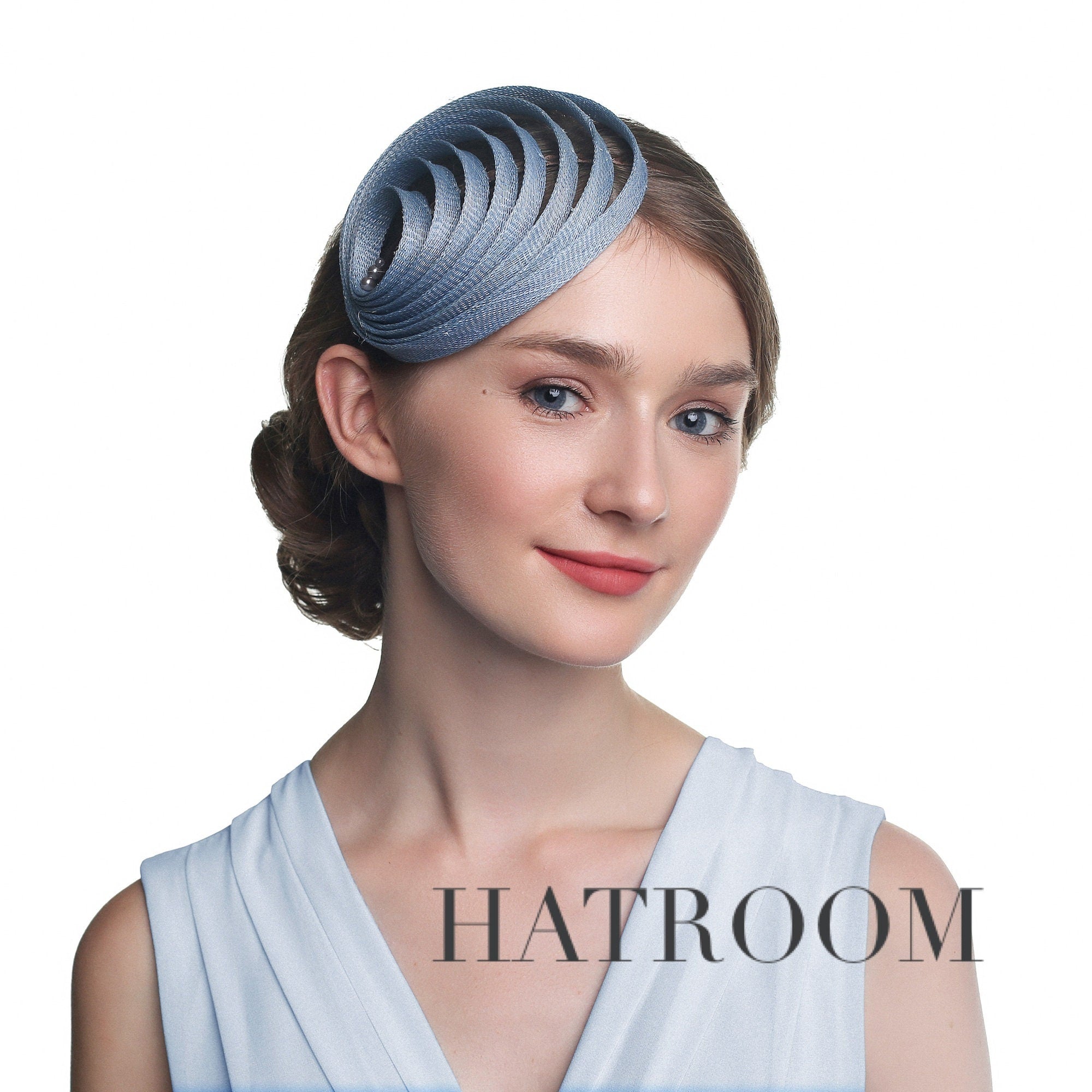 Black Fascinator Derby Wedding Tea Party Hat for Women