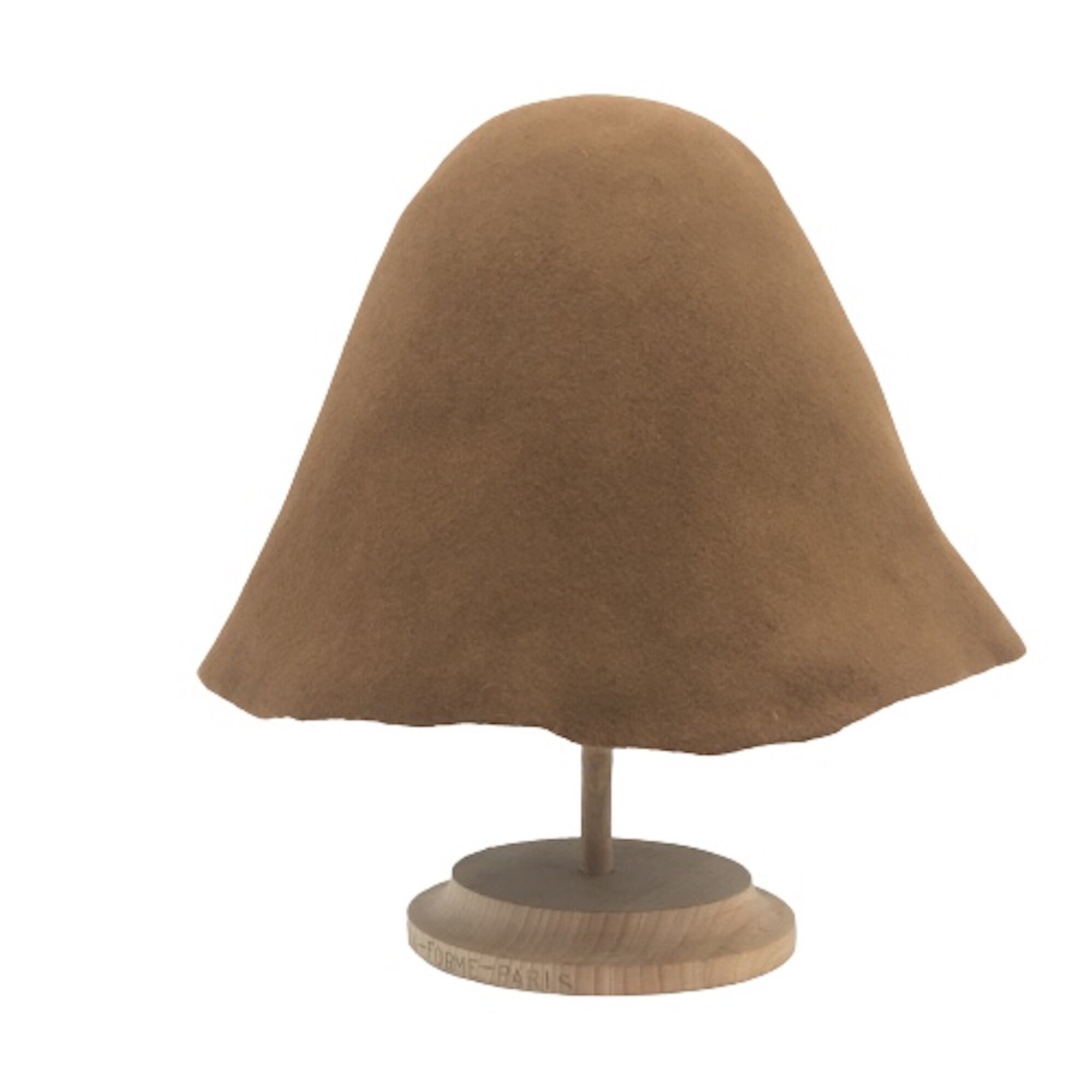 Set of 6 pcs Wool Felt Cone Hat Bodies for Millinery and Hat Making