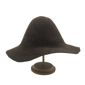 Wool Felt Capeline Melange Hat Bodies for Millinery