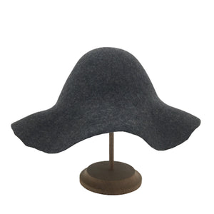 Wool Felt Capeline Melange Hat Bodies for Millinery