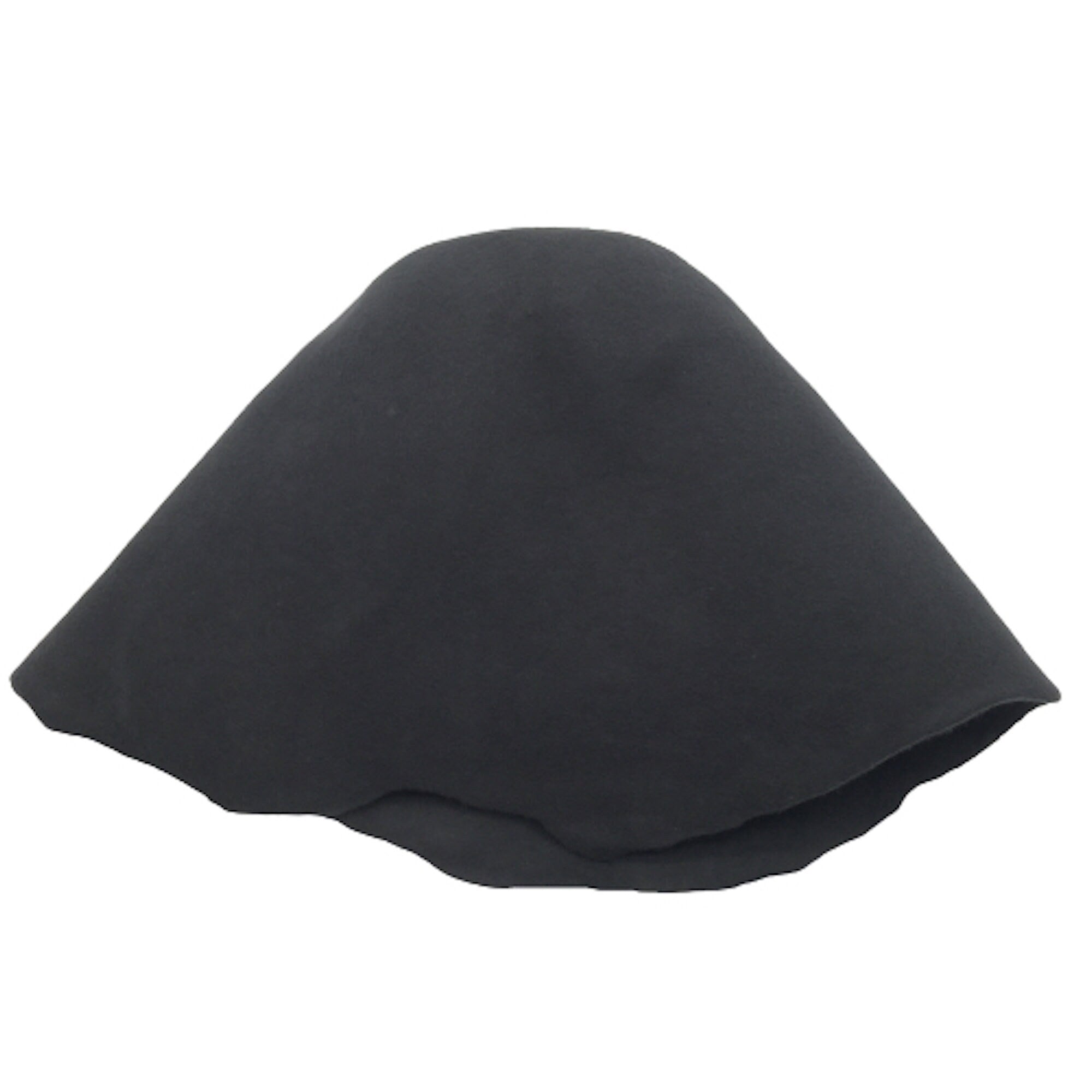 Set of 6 pcs Wool Felt Cone Hat Bodies for Millinery and Hat Making