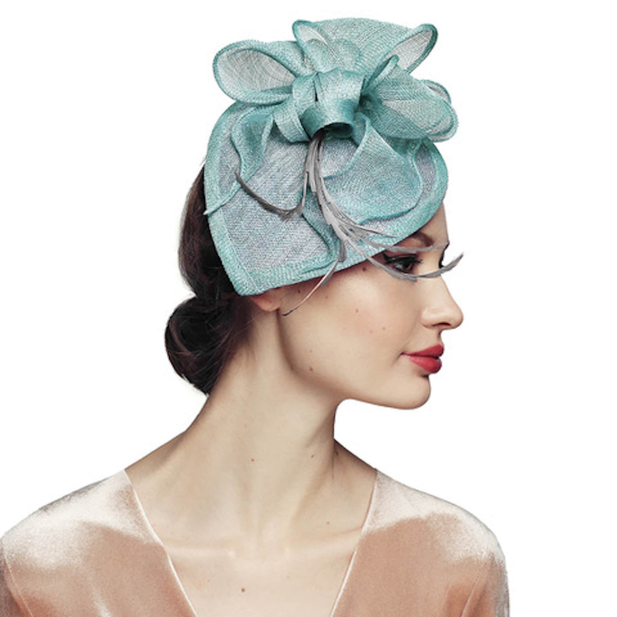 Pink Fascinator Hats for Woman Tea Party Church Headwear