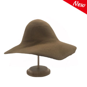 Set of 6 pcs Wool Felt Capeline Hat Bodies for Millinery