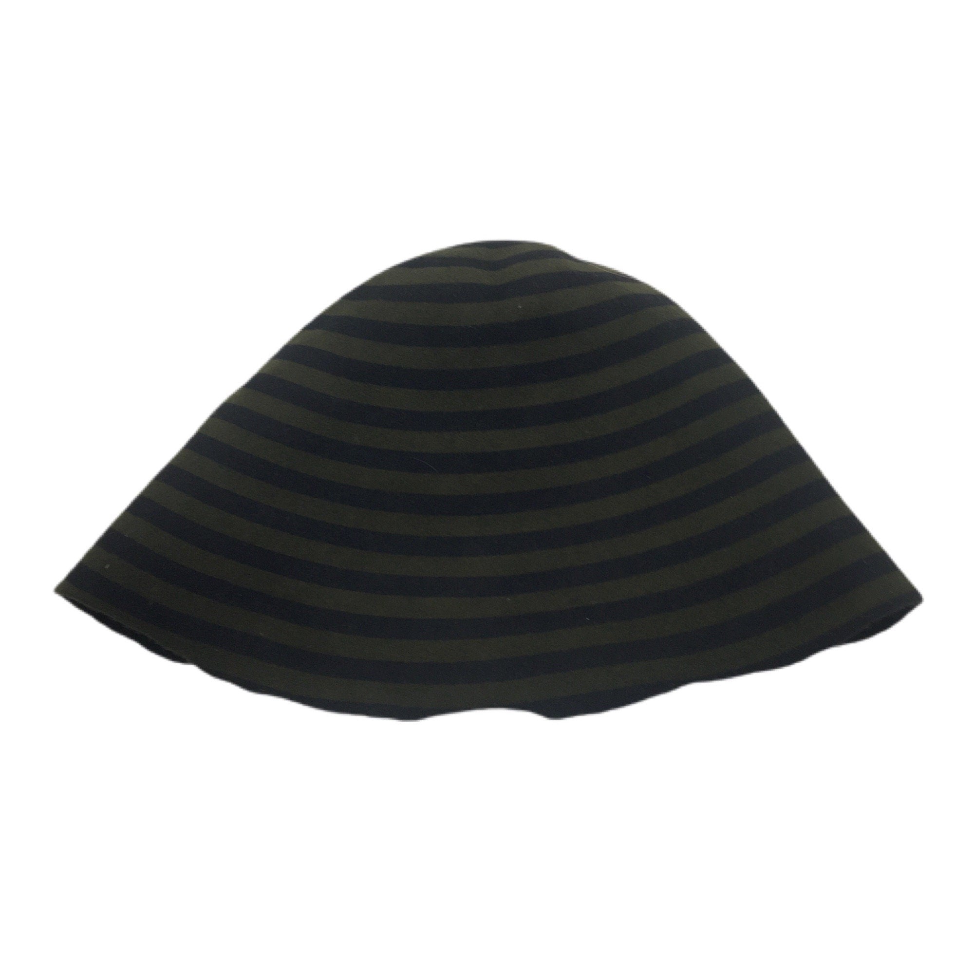 Stripes Wool Felt Cone – Hat Making Supplies, Millinery
