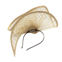 Load image into Gallery viewer, Fascinator Headband Wedding Tea Party Cocktail Hat