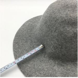 Wool Felt Capeline Melange Hat Bodies for Millinery