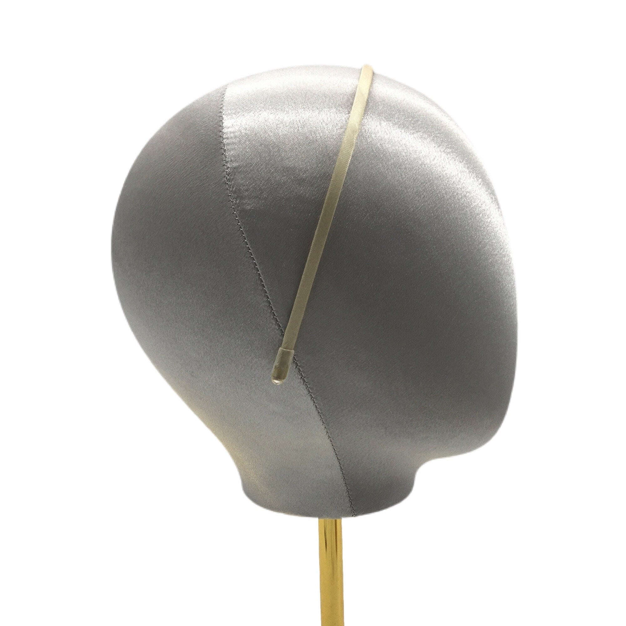 Set of 3 Metal Headband Satin Covered for Fascinators & Mini Hats 5mm