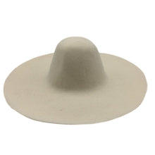 Load image into Gallery viewer, 200g Heavy Weight Wool Felt Capeline Hat Body for Millinery 200g (7 oz)