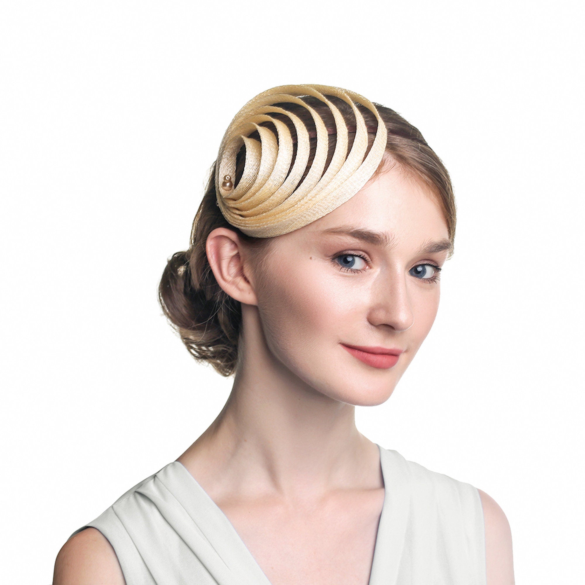 Black Fascinator Derby Wedding Tea Party Hat for Women