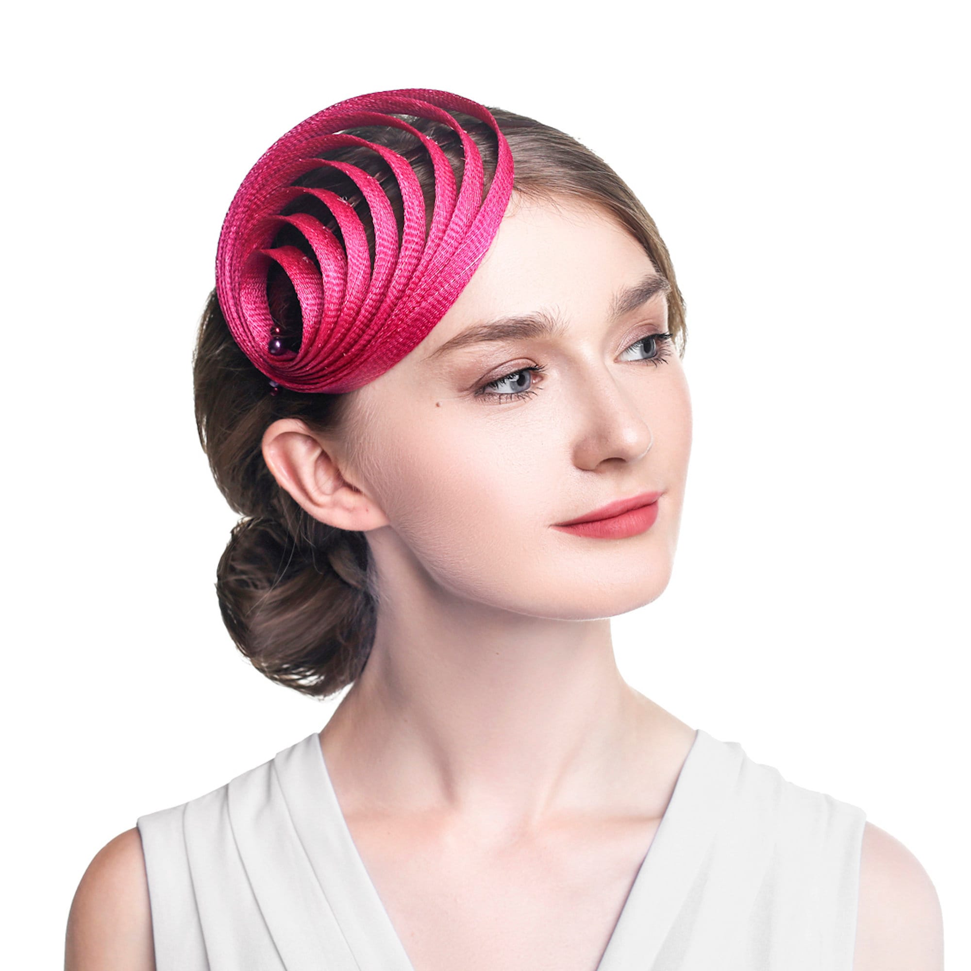 Fascinator Cocktail Wedding Tea Party Church Derby Hat