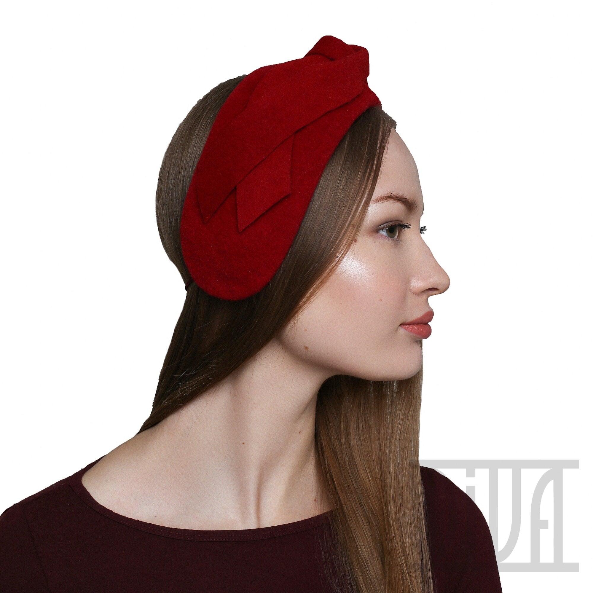 Velour Fascinator Headband