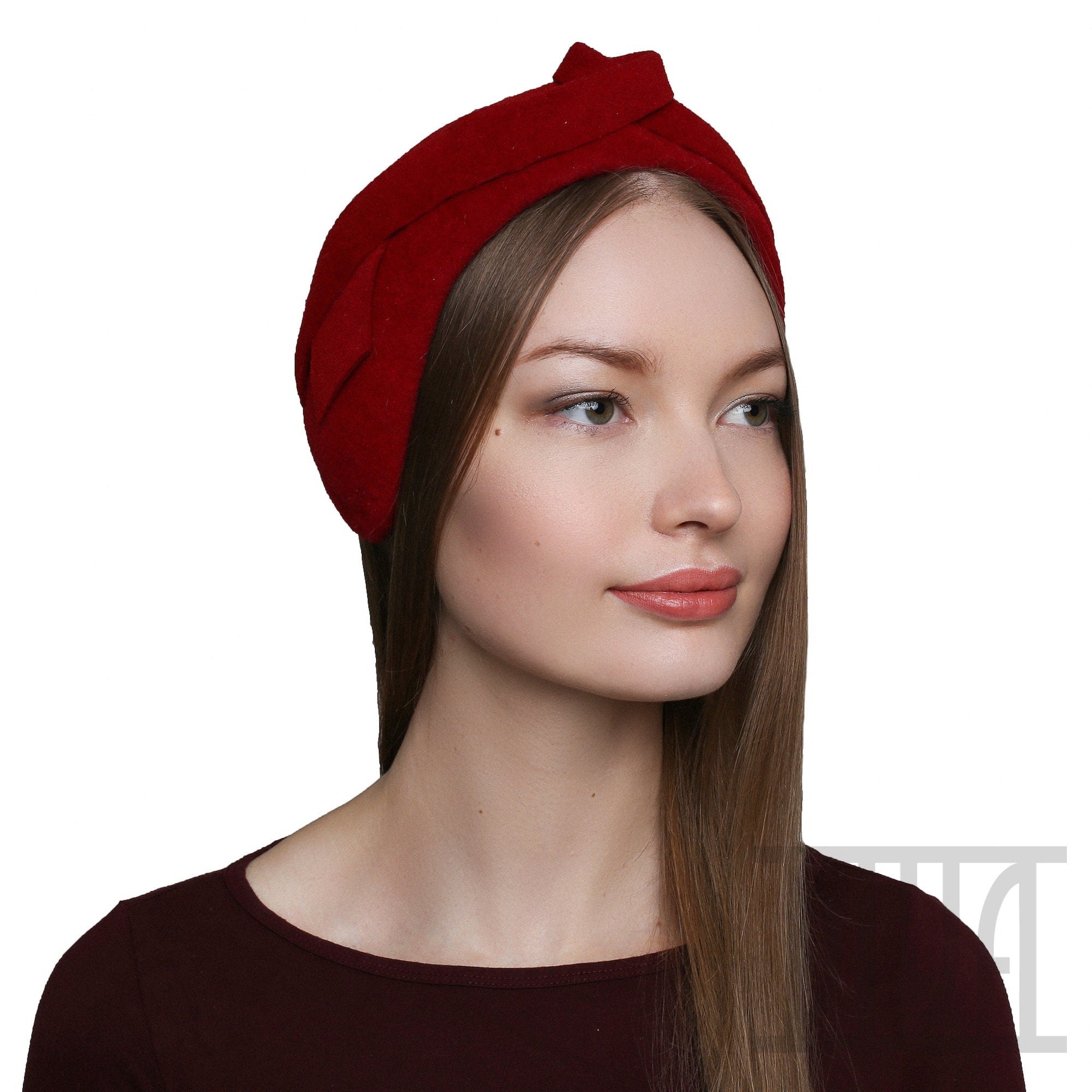 Velour Fascinator Headband