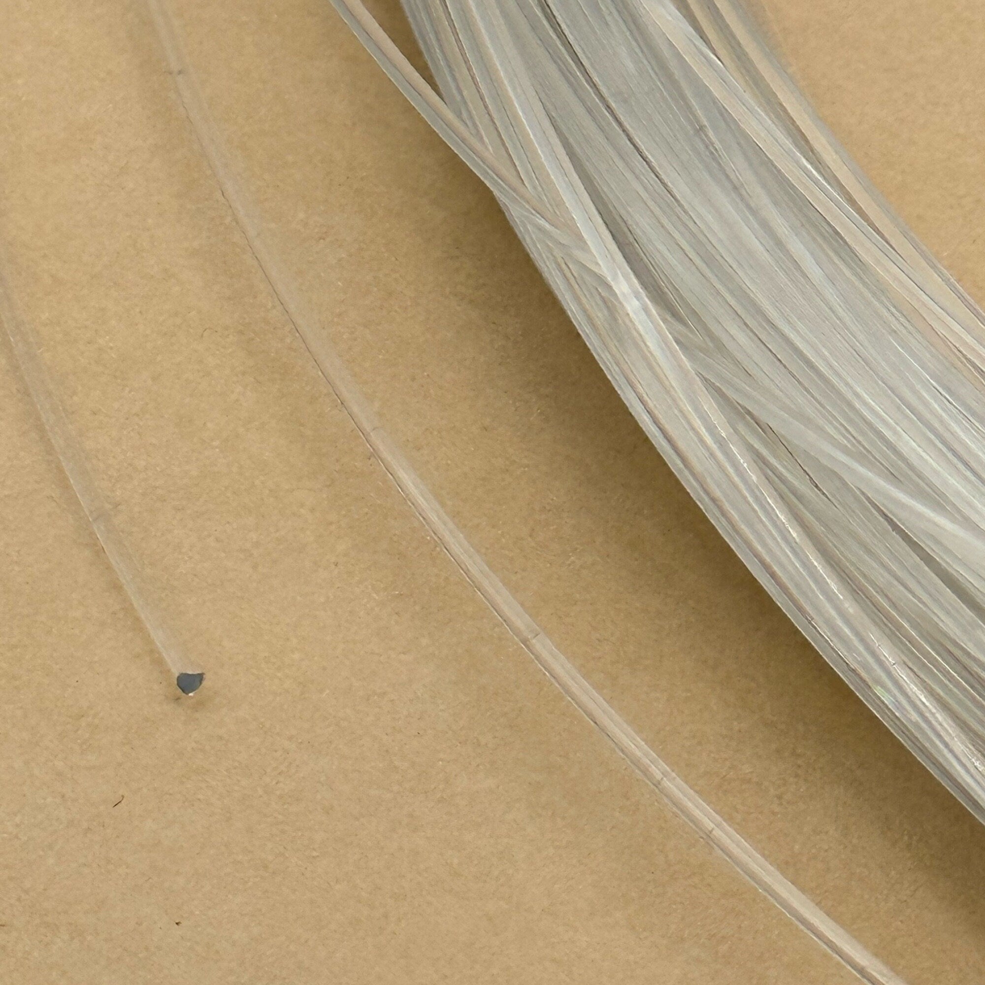 1m x 1,5mm Transparent Hat Brim Wire for Millinery