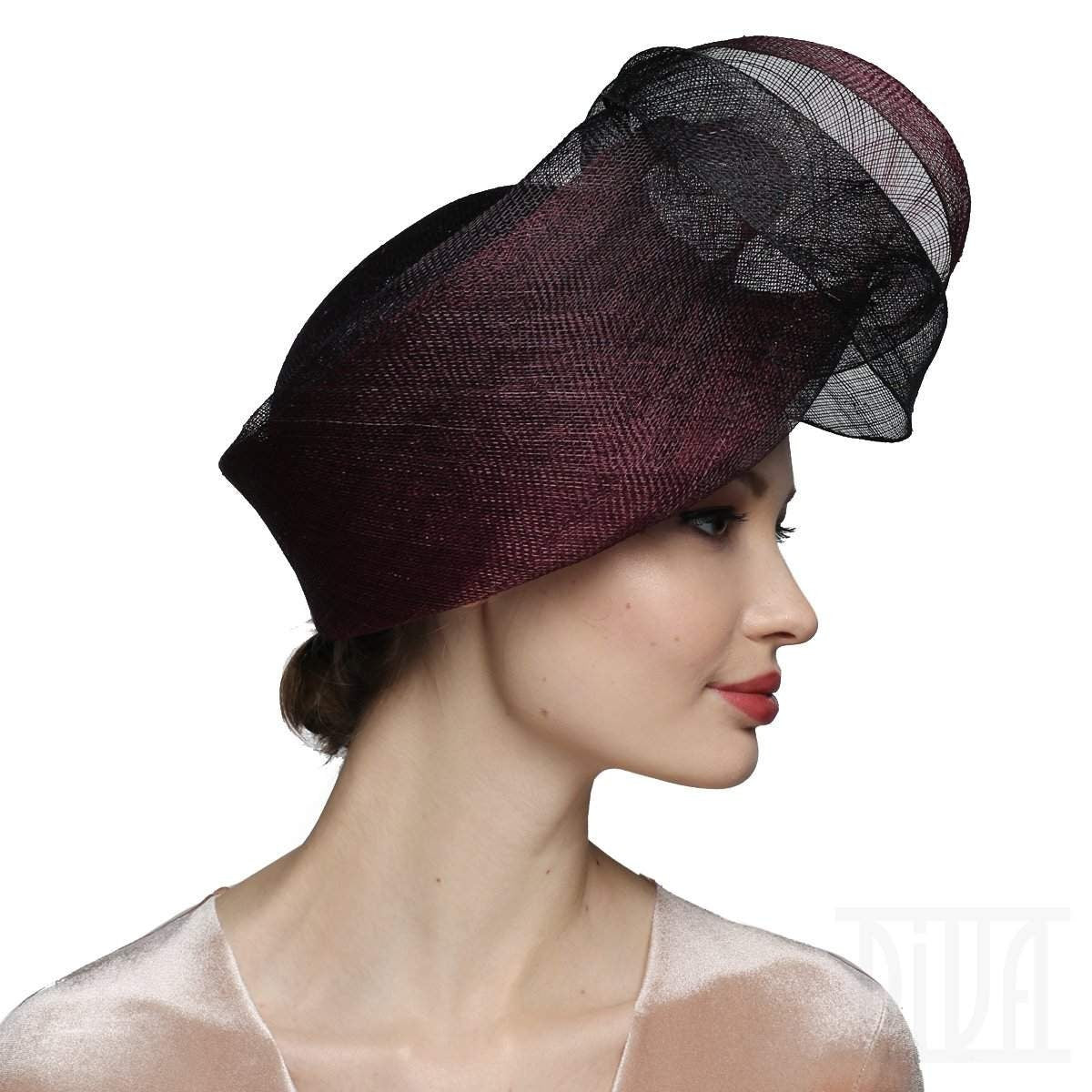 Stylish Toque Hat "Kala" Shape - DivaHats Boutique