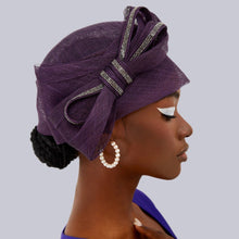 Load image into Gallery viewer, Sinamay Cloche Summer Hat - Divahats boutique