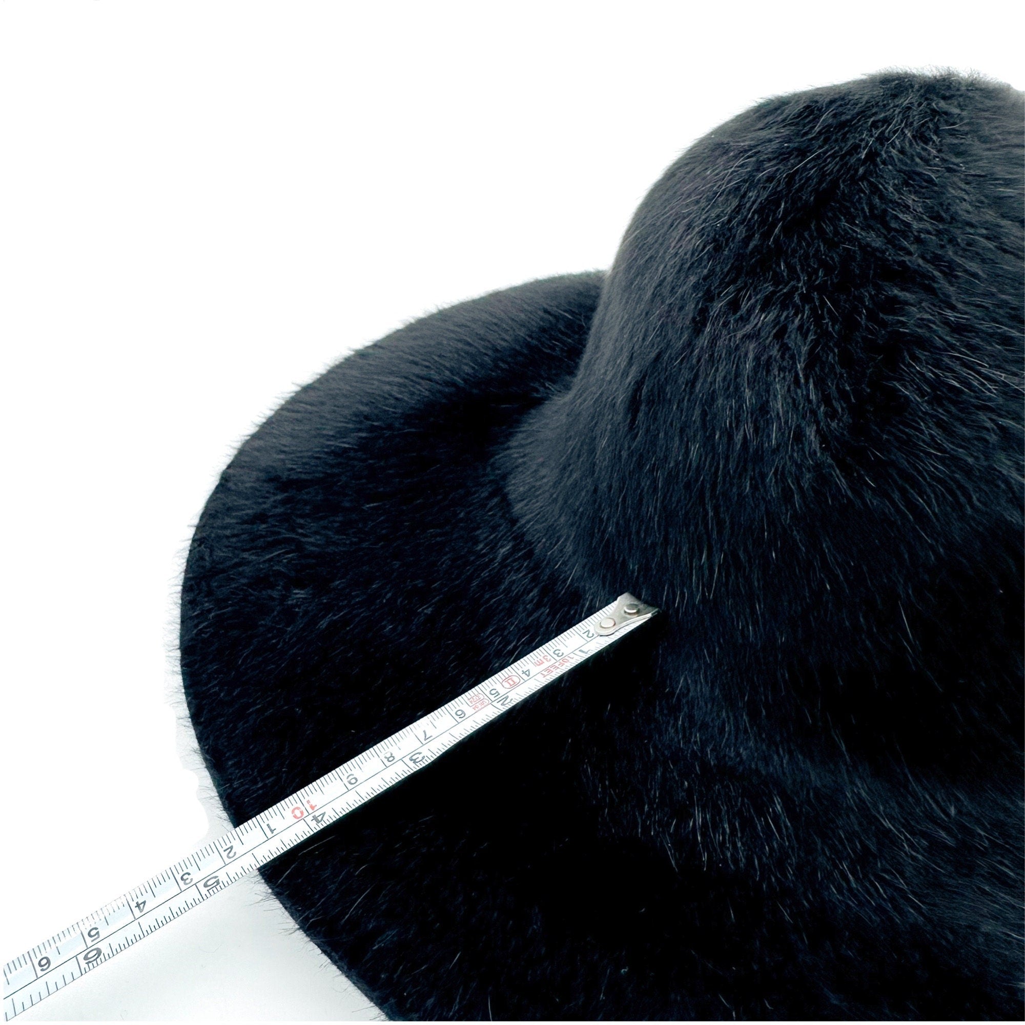 Long Hair Fur Felt Capeline Hat Body - Melusine