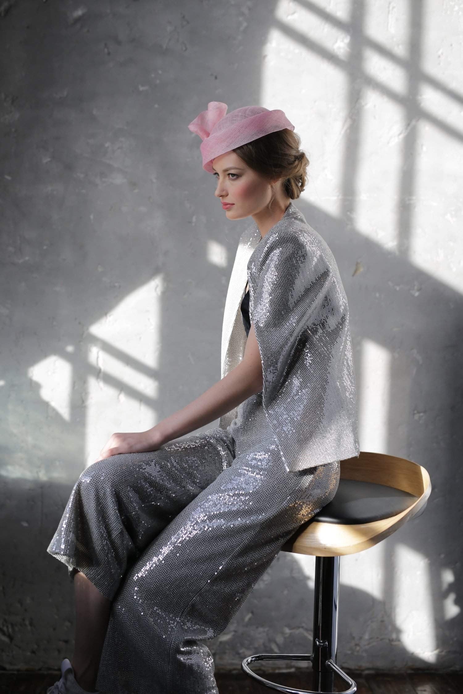 Creative Pink Sinamay Cloche Hat Perfect Ladies Headwear - DivaHats Boutique