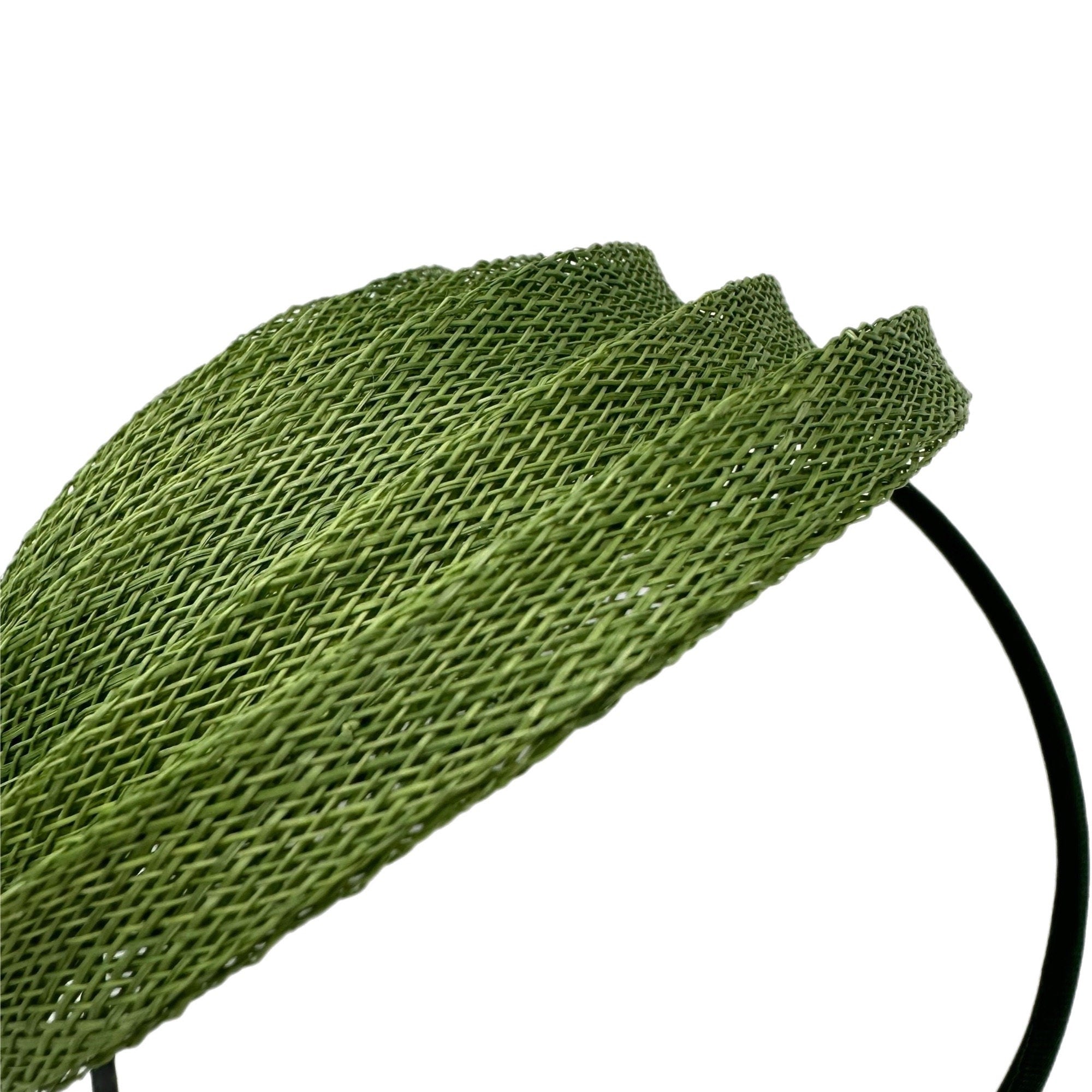 Green Fascinator Hats Wedding Tea Party Church Headwear