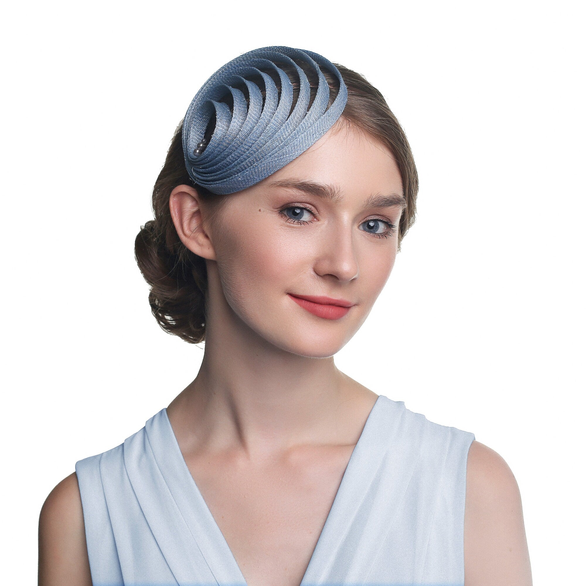 Women Fascinator Wedding Cocktail Tea Party Church Hat