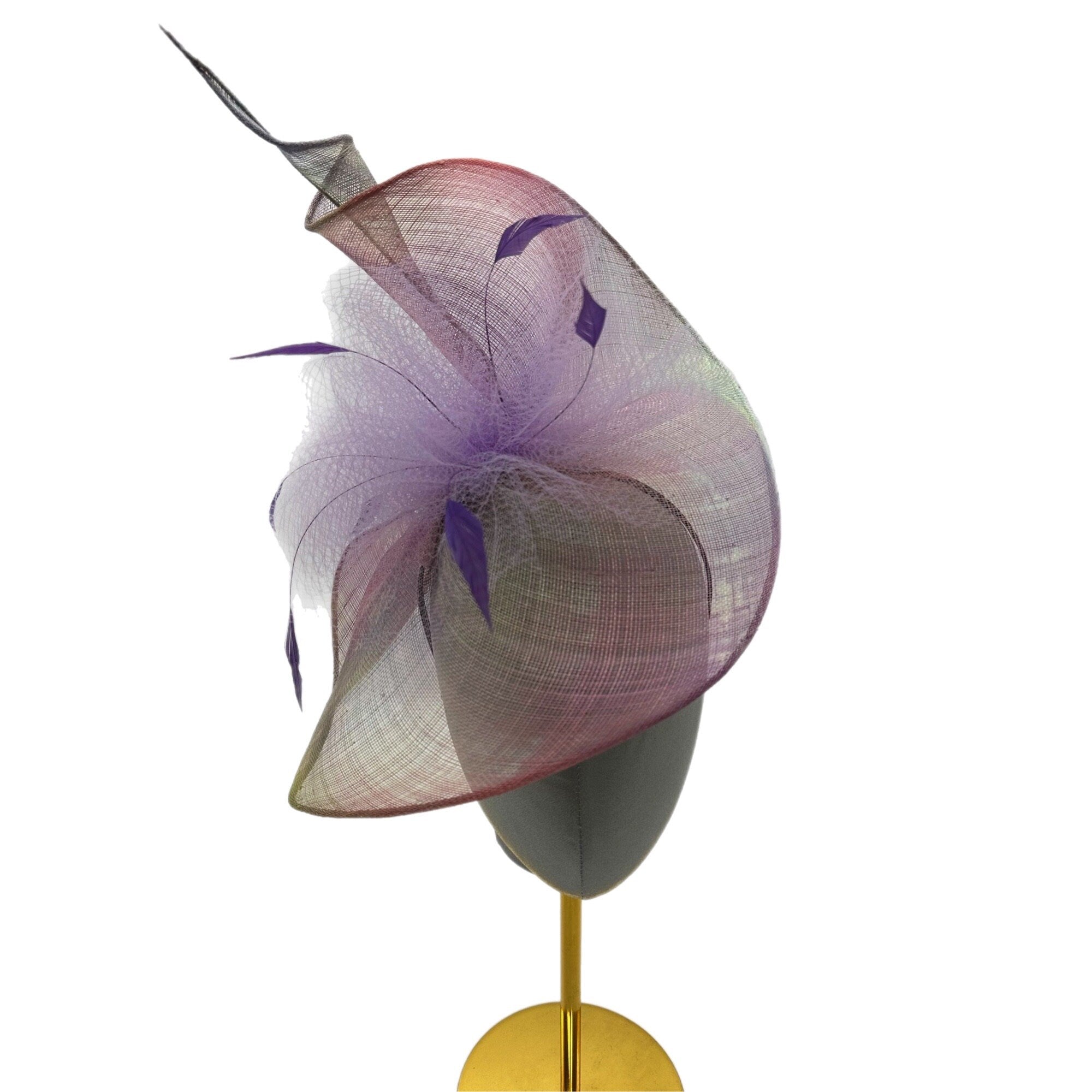 Multicolor Fascinator Headband Wedding Tea Party Cocktail Hat