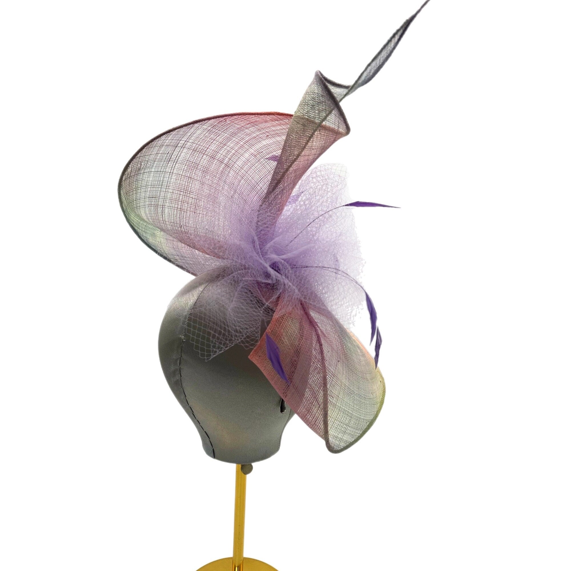 Multicolor Fascinator Headband Wedding Tea Party Cocktail Hat