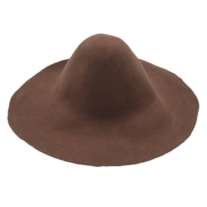 Heavy Weight Wool Felt Capeline Hat Bodies for Millinery