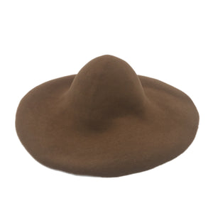 Heavy Weight Wool Felt Capeline Hat Bodies for Millinery