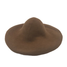 Load image into Gallery viewer, Heavy Weight Wool Felt Capeline Hat Body for Millinery