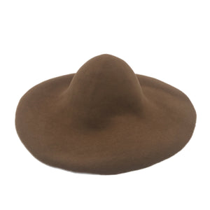 Heavy Weight Wool Felt Capeline Hat Body for Millinery