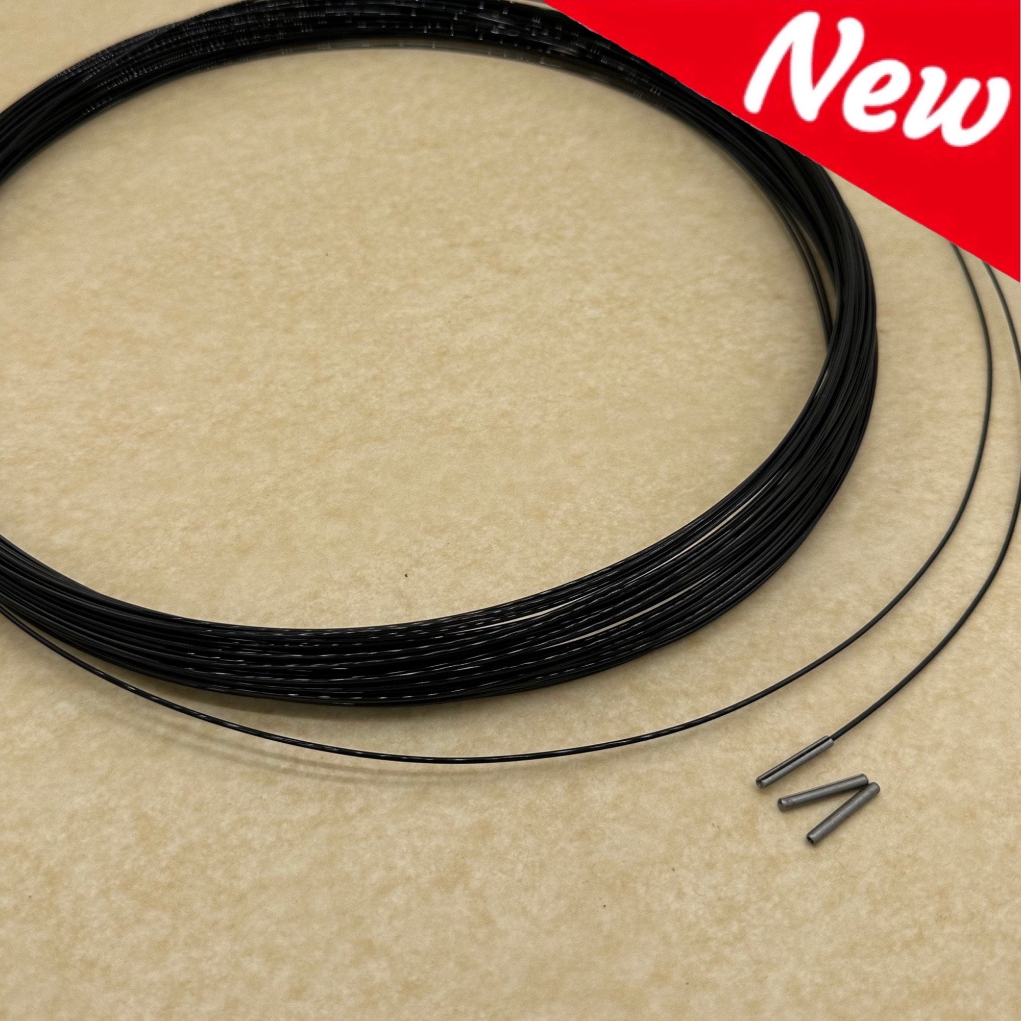 Set of 3 m Hat Brim Wire & 3 Connectors for Millinery