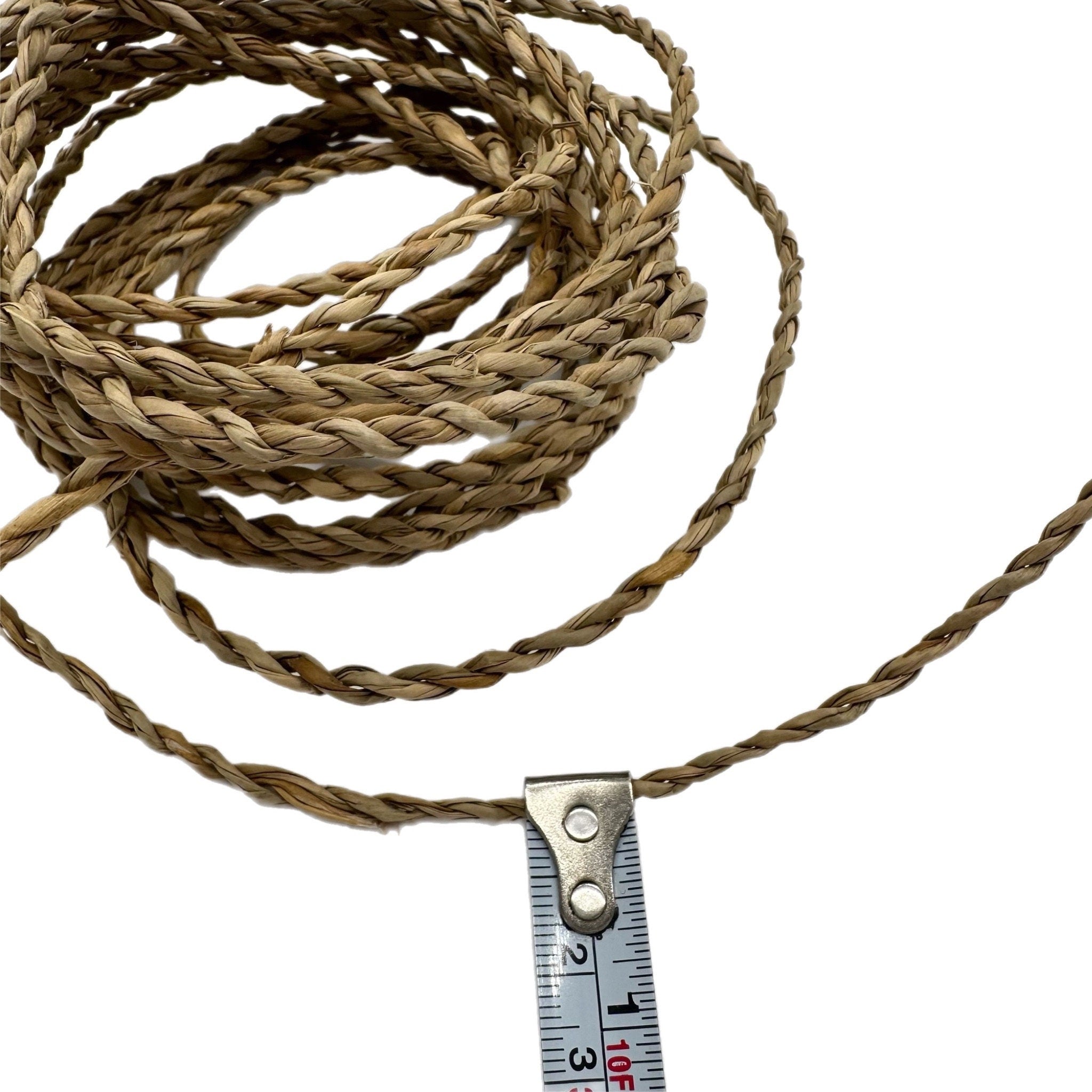 Raffia rope for hat trimming and crafting