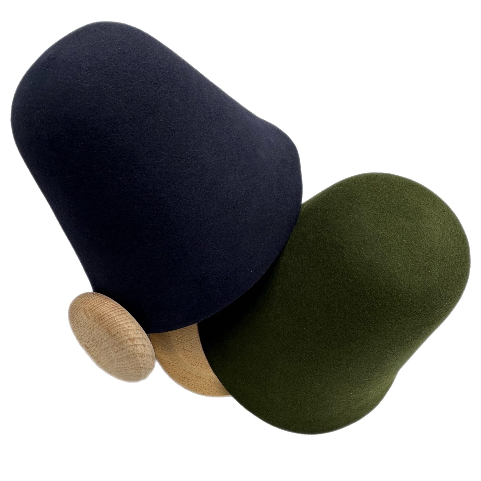 Men's Fur Felt Hat Bodies High-Density and Hard Stiffened for Hat Making